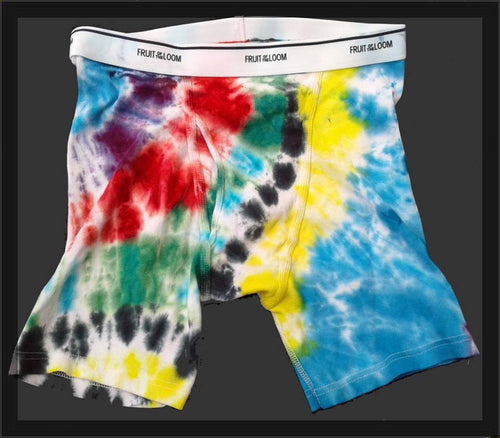 Fruit of the loom boxer-briefs/rainbow with black