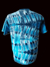 Men's Short-Sleeve Tee/Blue Zig-zag