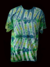 Men's Short-sleeve Tee/Green Zig-zag