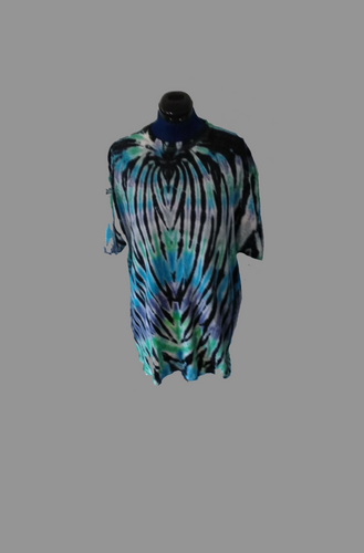 Men's Tie Dye Short-Sleeve tee/ The Spider