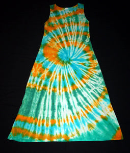 Women's Tank Top dress/ mid calf/Hurricane spinner