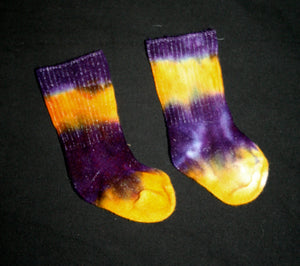 Tie dye Infant and Toddler Bamboo Socks